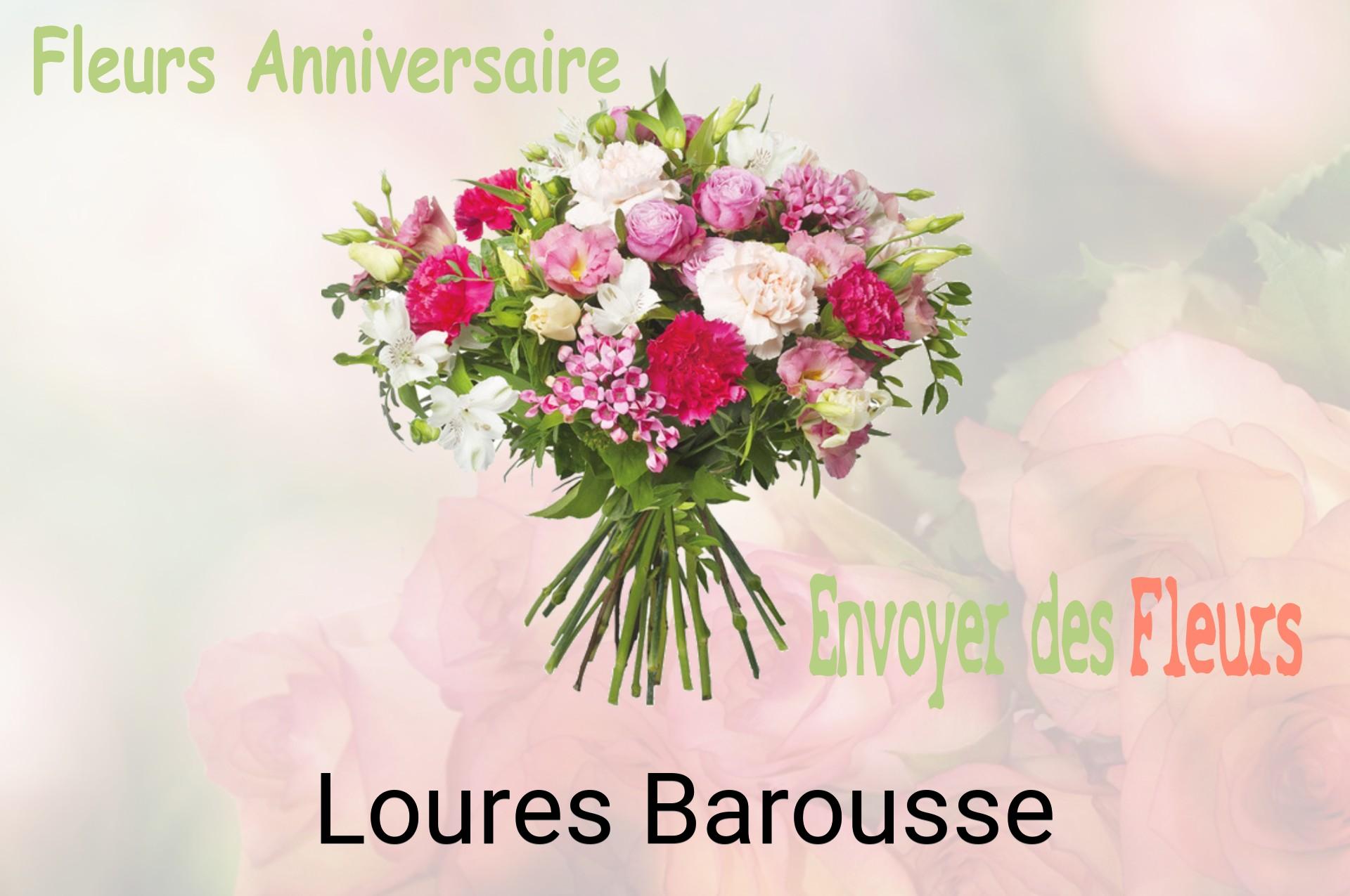 Bouquet de fleurs d’anniversaire livré à Loures-Barousse